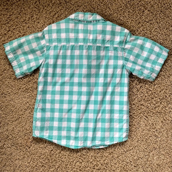Carter’s Boys Short Sleeve Button Down Shirt - Picture 2 of 6